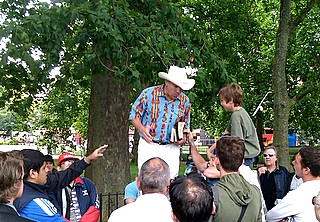 Amerikansk lægprædikant på Speakers Corner