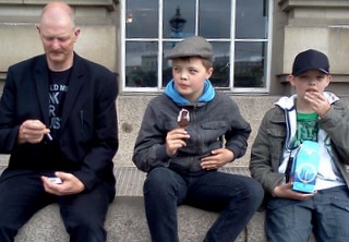 Pause på Themsens sydside